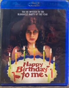 Happy Birthday to Me (Blu-ray, 1981) NEW SEALED Horror Mystery Slasher