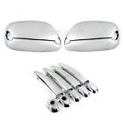 Accessories Chrome Side Mirror + Door Handle Covers For Toyota Camry 2007-2011