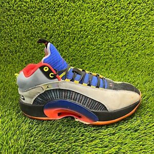 Nike Air Jordan 35 Retro Mens Size 10 Gray Athletic Shoes Sneakers DC1492-001