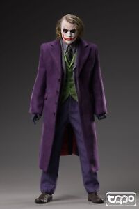 TOPO TP007 1/6 Batman The Joker Heath Ledger Coat Suit for 12