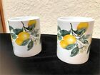 Royal Norfolk Lemon Ceramic Coffee Mugs 11 oz  (and then there were 2)