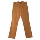 Frontier Classics Pants Mens 38x36 Brown Canvas Suspender Buckle Western Cowboy
