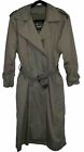 Vintage London Fog Women’s Tan Fleece Lined Trench Coat Size 6R
