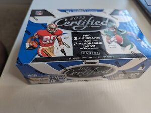 2022 Sealed Panini Certified NFL Football 1st First Off the Line FOTL Hobby Box