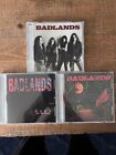 3 cd lot - Badlands - S/T, Dusk & Voodoo Hwy CD Melodic Hard Rock RARE