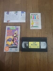 Sesame Songs Home Video Rock & Roll (VHS, 1990) -
