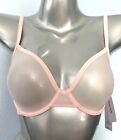 Calvin Klein Nwt Marquisette Sheer Unlined Pink Underwire Bra QF1680 - 680