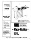 1983 Craftsman 113.249070  Lathe Copy-Crafter Instructions