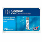 100 Contour Next Blood Glucose Test Strips 2025-05-31 New - Factory Sealed
