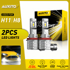 AUXITO LED Fog Light Bulb H8 H11 Fog Light Bulb White 6500K High Power Lamp New (For: 2018 Chevrolet Cruze)