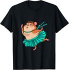HOT SALE !!! Ballet Dancer Hamster Kids Girls Hamster Ballerina T-Shirt