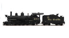 UNITED SCALE MODELS D&RGW K-27 2-8-2 #463 HOn3 SCALE (BRASS)