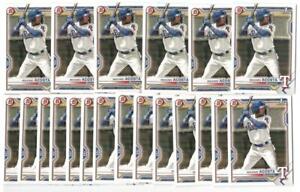x400 MAXIMO ACOSTA 2021 1st Bowman #7 Rookie Card RC lot from 150+ case break!!!