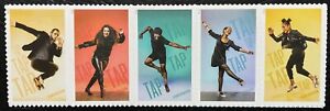 2021 Scott #5609-5613, Forever, TAP DANCING - Mint NH - Strip of 5 Stamps