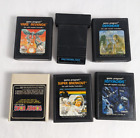 ATARI 2600 Video Game System LOT OF 6 CARTRIDGES See Description UNTESTED Lot #3