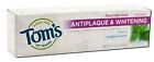 Tom's Of Maine Fluoride-Free Antiplaque & Whitening Peppermint Toothpaste 1 oz
