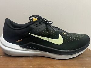 Nike Air Winflo Mens Size 14 Shoes Black/Green/Gold. Running DV4022-009