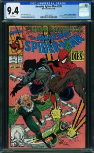 AMAZING SPIDER-MAN  #336  High Grade NM9.4 CGC, NICE!  WHITE PAGES  3946170010