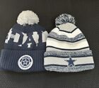 DALLAS COWBOYS NFL Lot 2 New Era Knit Winter Hats Beanies