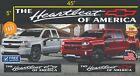 THE HEARTBEAT OF AMERICA CHEVY  WINDSHIELD Vinyl Decal Stickers