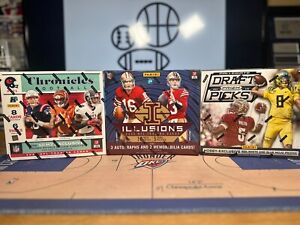 Indianapolis Colts 15-23 NFL 3-Box 1/2 ILLUSIONS Hobby Box Break CHRONICLES H2