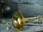 New ListingBlessing Bass Trombone Ready to Play! B-88-0 F Trigger Open Wrap has flaws