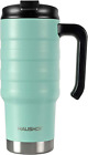 New Listing24 Oz Travel Mug, Stainless Double Wall Vacuum Insulated Tumbler with Handle & S