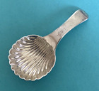 STIEFF  Sterling Silver TEA CADDY SPOON Shell Bowl MADE FOR MFA