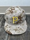 New Era Pittsburgh Pirates Hat Cap Digital Camo Fitted 7 5/8 MLB Baseball
