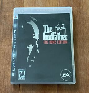 The Godfather The Don's Edition PS3 (Sony PlayStation 3, 2007) CIB Video Game