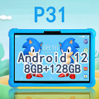 Kids Tablet 10.1 inch Android 12 Tablet for Kid 128GB Bluetooth WiFi Dual Camera