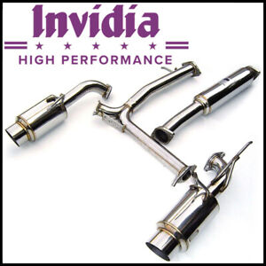 Invidia N1 Stainless Steel Cat-Back Exhaust System fits 2002-2008 Nissan 350Z