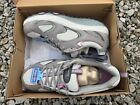 NEW Skechers Women's Shape Ups 11806 Gray Leather Lace Up Sneaker Shoes Size 11