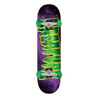 Creature Skateboard Complete Galaxy Logo Purple/Green 7.5