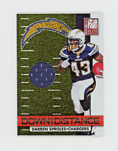 DARREN SPROLES 2011 Panini Donruss Elite Jersey Patch #282/299 Down And Distance