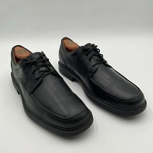 Rockport Oxford Dress Shoes Mens Size 10 N Leather Black Gypro-Shield Waterproof