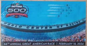 2024 Nascar Daytona 500 Commemorative Ticket Stub USAF Thunderbirds Hologram