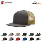 Richardson 7 Panel Trucker Hat 168 Adjustable Snapback Hi-Pro Mesh Cap OSFM