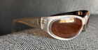 Vintage SCOTT USA 3-sixty Sunglasses Silver Cat Eye w/ Amplifier Lenses HTF