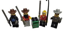 Vintage Lot LEGO Wild West 4 Minifigure Lot Western 6799 Sheriff Cowboy Bandits