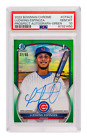 New Listing2023 Bowman 1st Chrome Ludwing Espinosa Green Refractor auto /99 PSA 10 Gem Mint