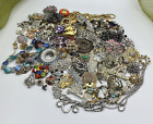 Vintage REPAIR JEWELRY Lot Repair or Use for Stone Harvest Over 3 lbs AS IS#352