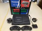 PANASONIC 3DO FZ-10 Video Game Console 2 WIRELESS DOCS CONTROLLERS TESTED PLAYS