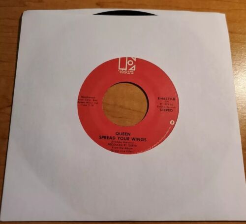 Queen Spread Your Wings E-46579-B 45 RPM Vinyl Record VG