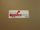 USBL Westchester Apples Vintage Defunct 1985-86 Bumper Sticker