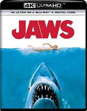 Jaws 4K UHD Blu-ray Roy Scheider NEW