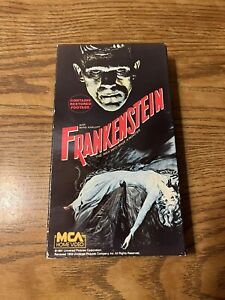 New ListingFrankenstein VHS 1931 Universal Monsters 1987 MCA - The Restored Version