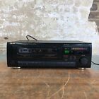 Vintage TEAC W-600R Stereo Dual-Cassette Deck Player/Recorder - WORKS GREAT