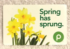 Publix Supermarket Spring Has Sprung Pretty Yellow Daffodils 2021 Gift Card
