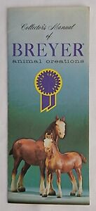 1970 Breyer Horses Collectors Manual/DEALER CATALOG Foldout Brochure Pamphlet